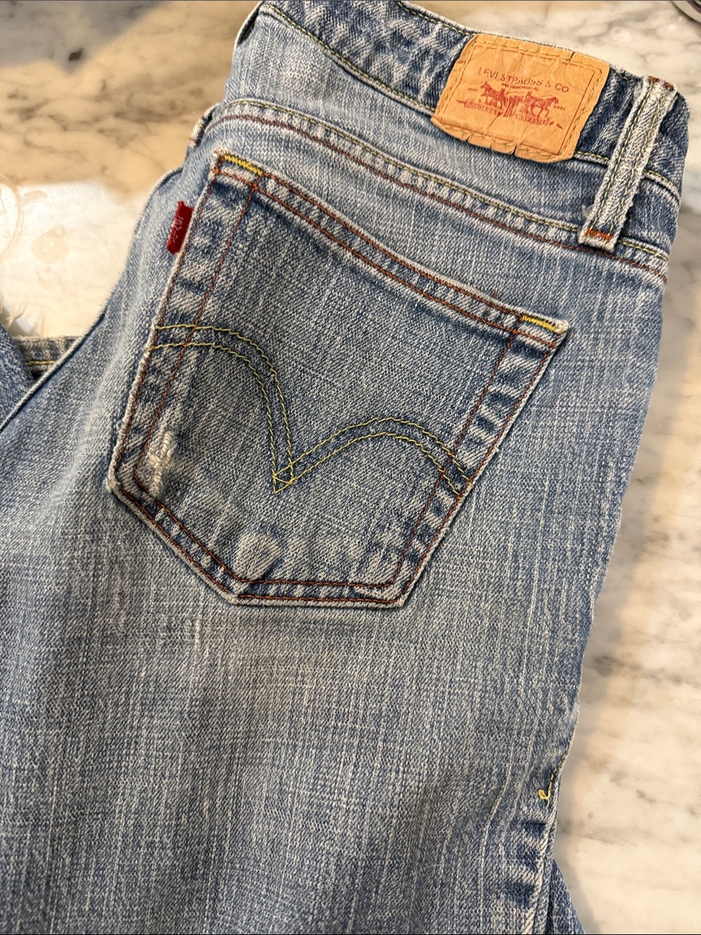 Vintage Levi's Light Blue Flare Jeans
